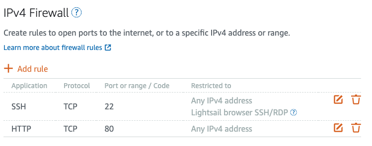 IPアドレスの設定画面