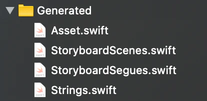 Xcodeプロジェクトツリー/存在しないファイル2