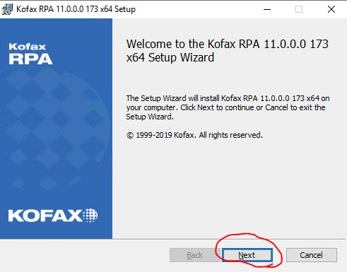 セットアップウィザード