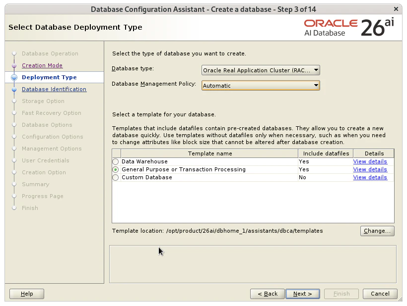 DBCA Step 3