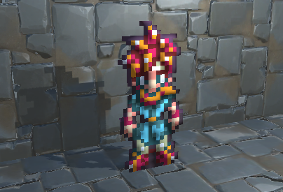 ドット絵のキャラクターを自然に3d空間に馴染ませるテクニック Qiita ドット絵のキャラクターを自然に3d空間に馴染ませるテクニック Qiita