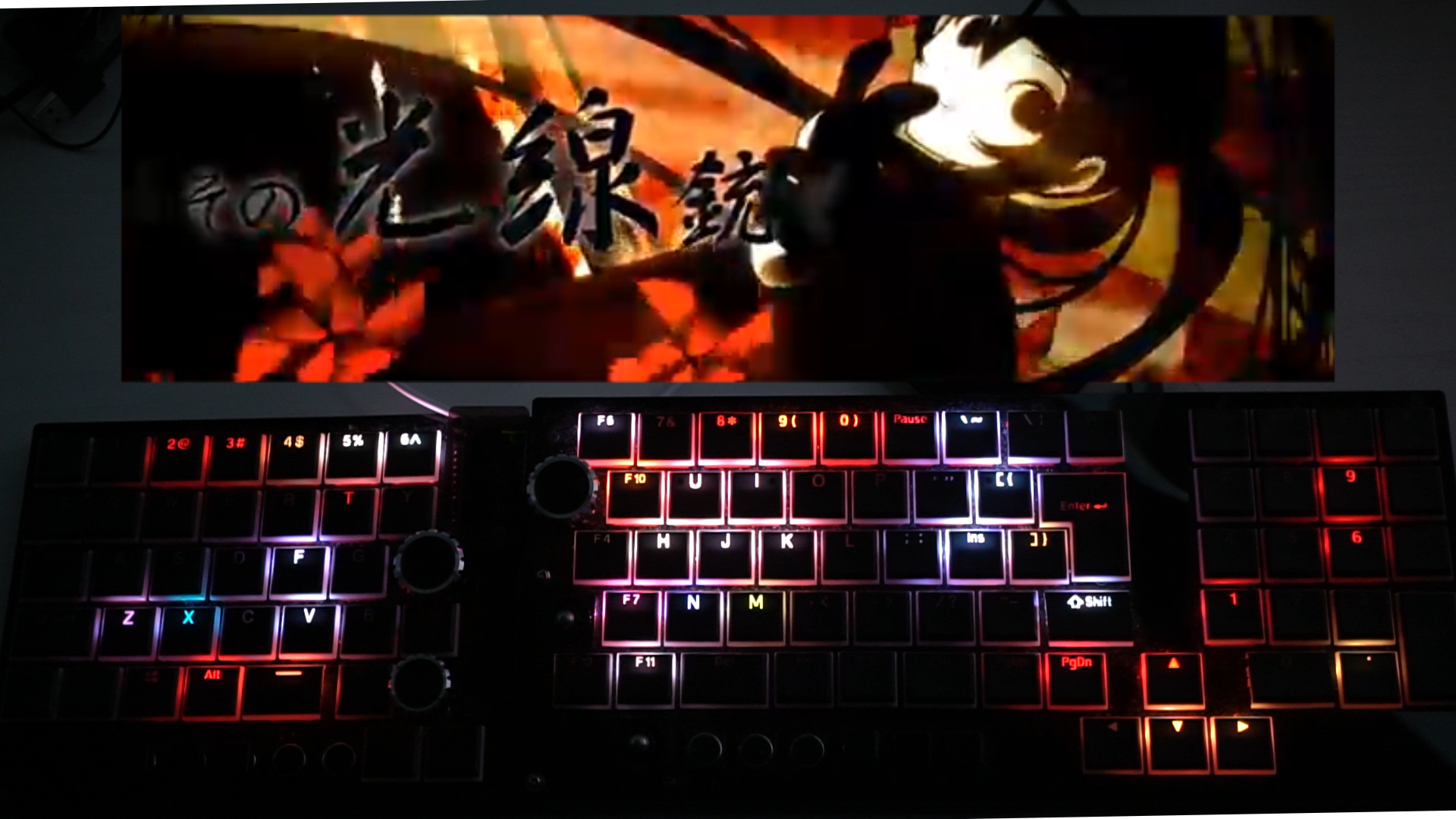 キーボードのバックライトledで Bad Apple Qiita キーボードのバックライトledで Bad Apple Qiita