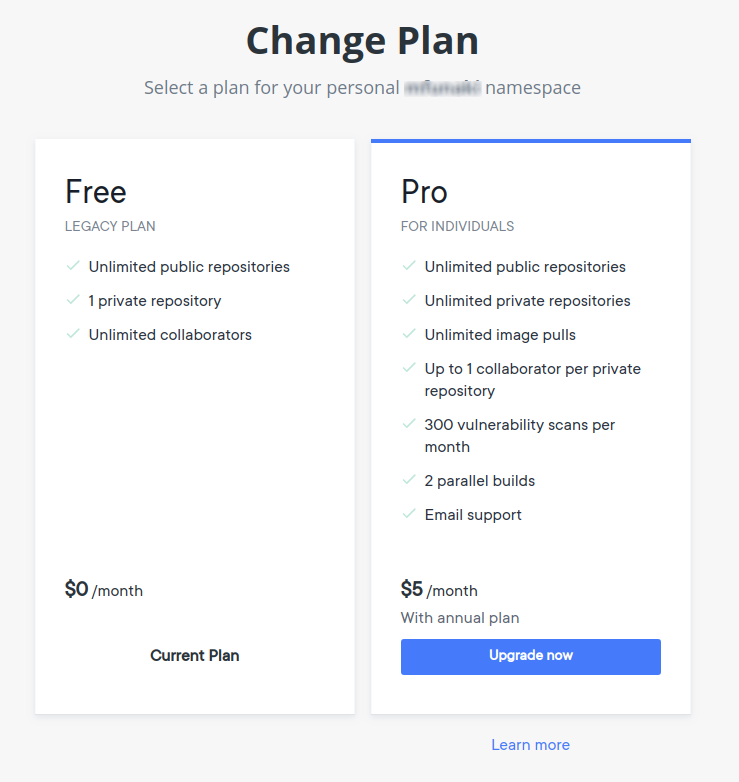 Change Plan