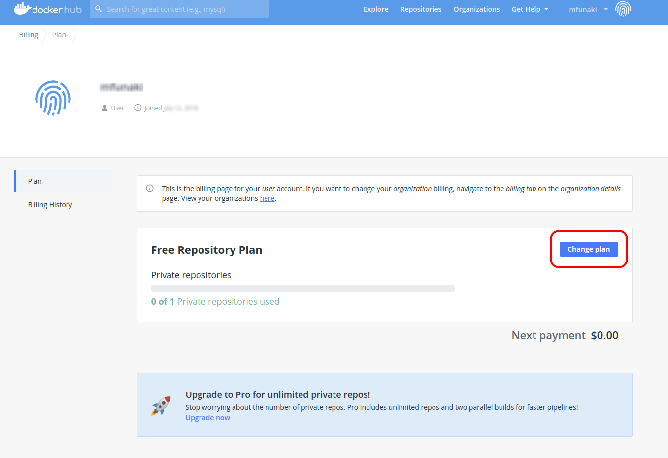 Free Repository Plan