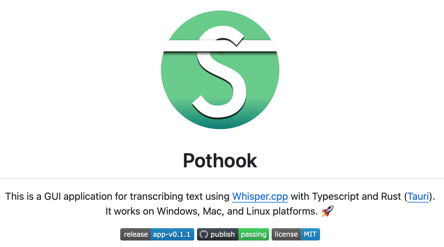Pothook GitHub