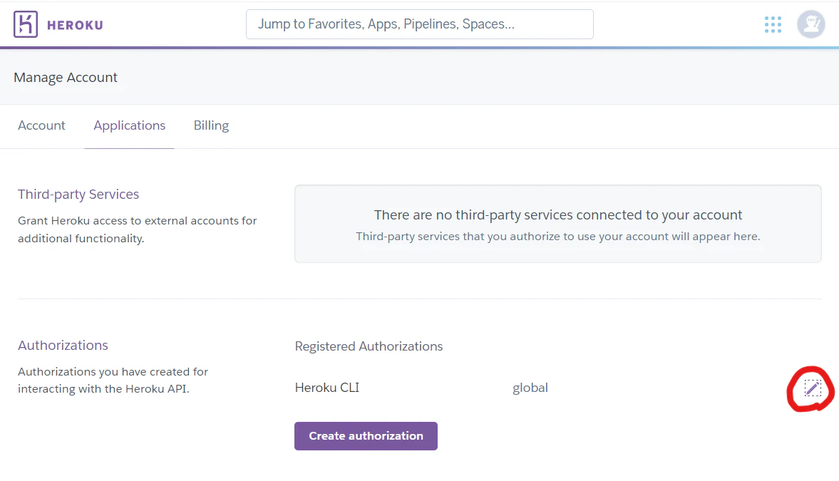 Authorizations