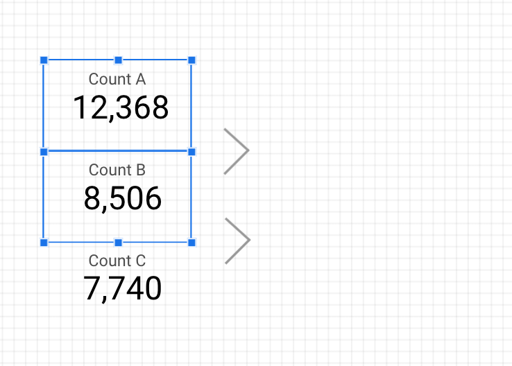 比率を計算したい要素を複数選択