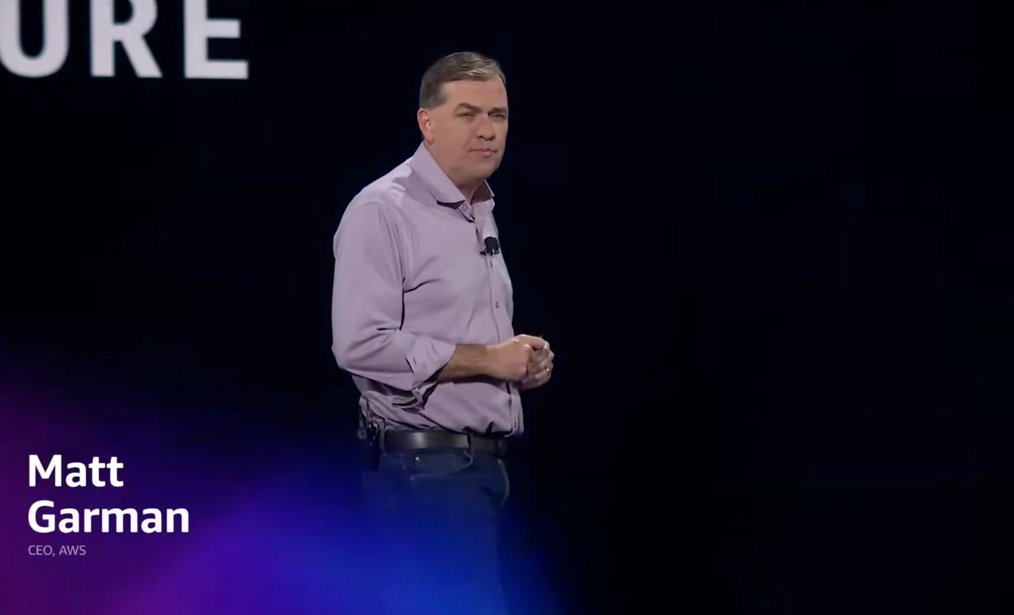 Matt Garman CEO登壇