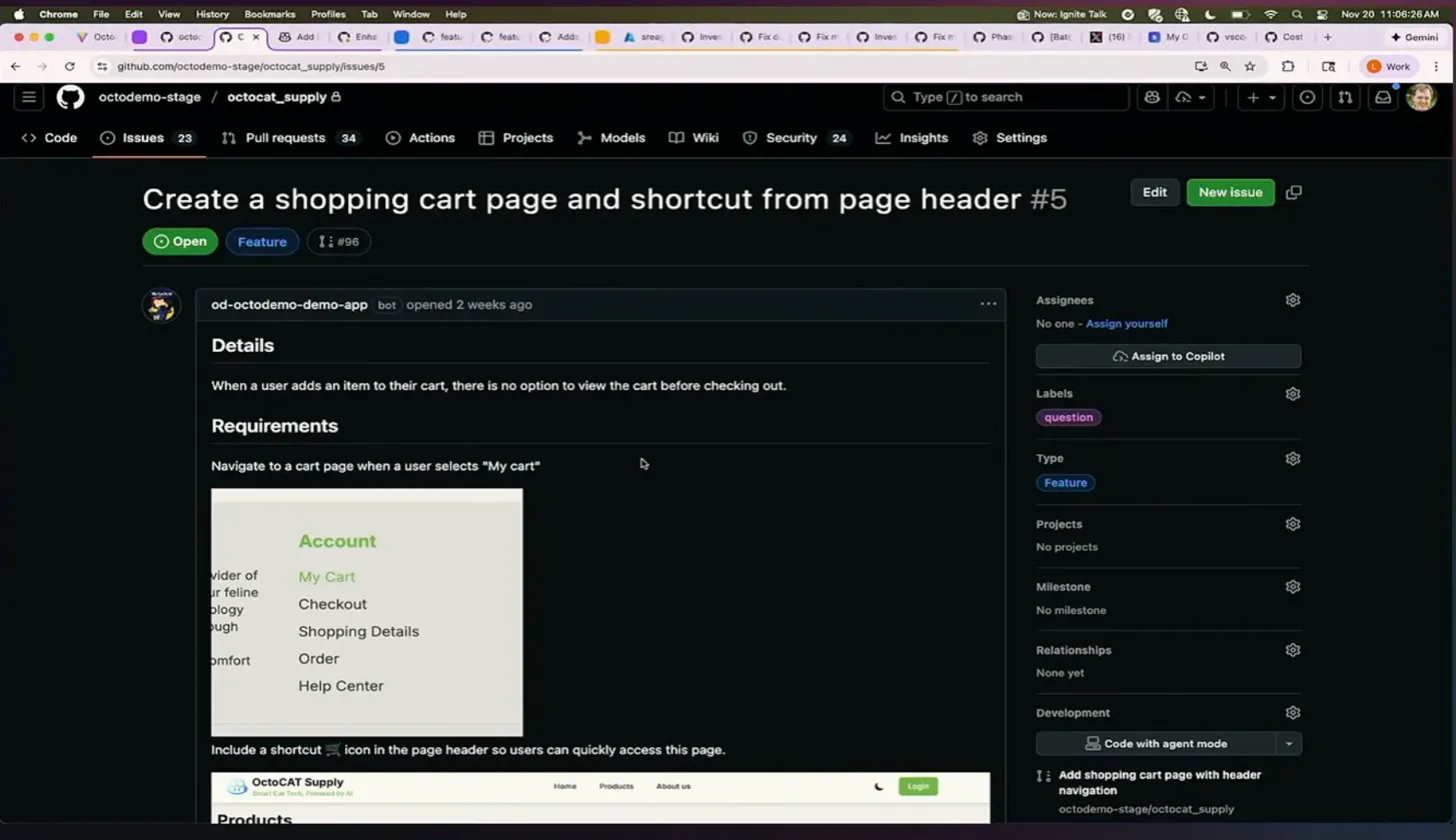 GitHub Issueからエージェント起動
