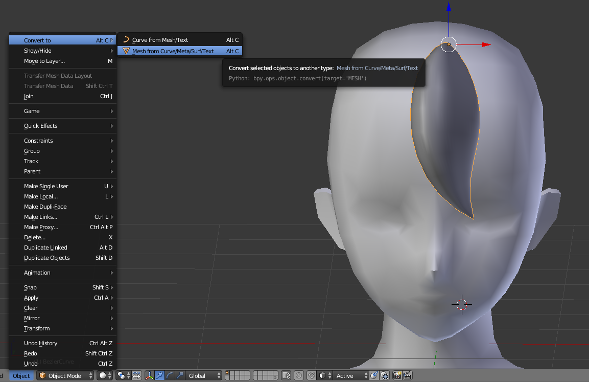 誰でもできる Blenderで髪の毛のモデリング Qiita 誰でもできる Blenderで髪の毛のモデリング Qiita