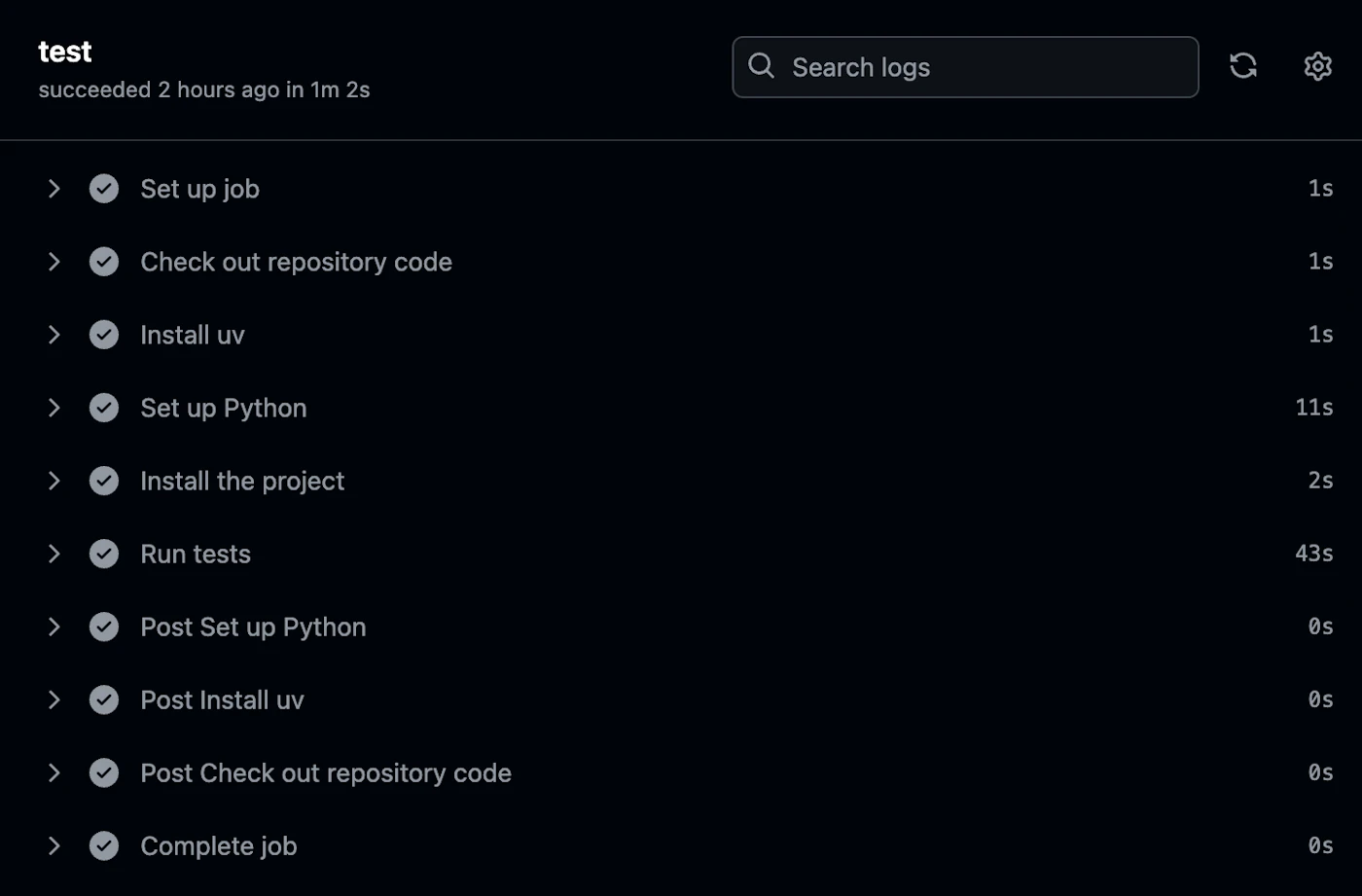 GitHub Actions で uv を使うための備忘録 #Python - Qiita