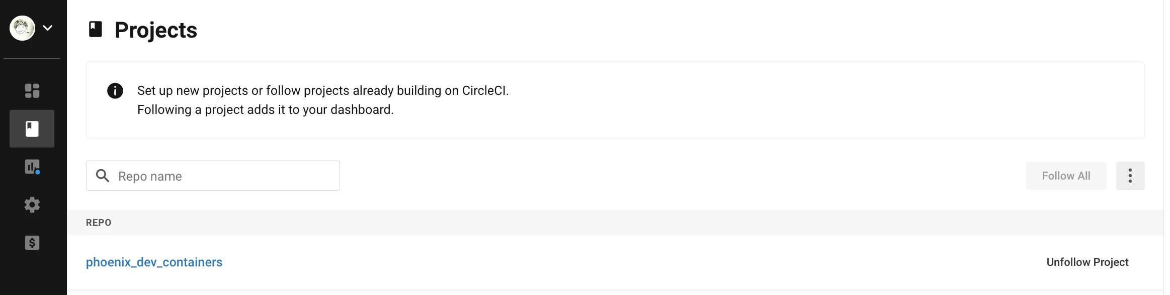 CircleCI Projects