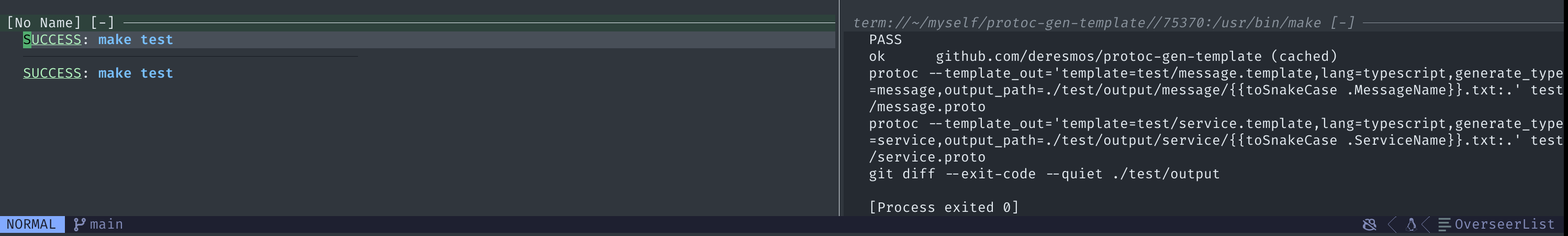 Overseer Task History