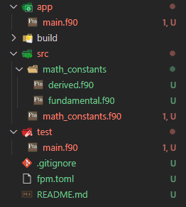 VSCodeでfpmのプロジェクトディレクトリを開いた状態