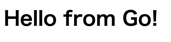 /api/go/helloの画像