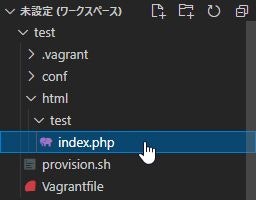 index.phpファイル