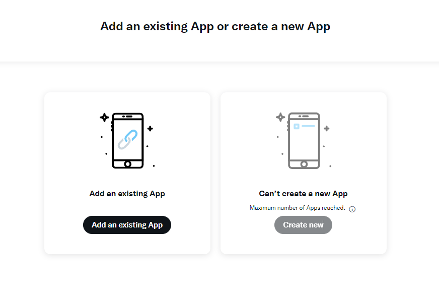 Add an existing App