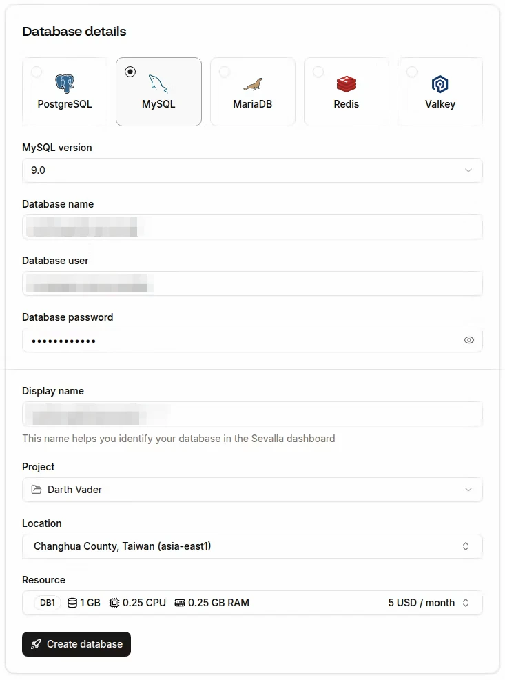 MySQLの接続情報を入力する画面.png