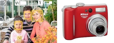 ニコン COOLPIX7900 顔検出によるオートフォーカス