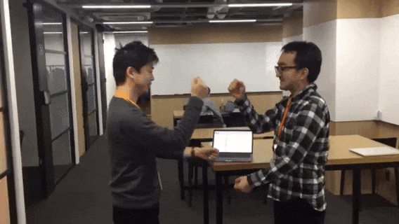 朝会やミーティングをちょっとだけ楽しくする方法 いろんなハイタッチのパターンを考えた Qiita 朝会やミーティングをちょっとだけ楽しくする方法 いろんなハイタッチのパターンを考えた Qiita