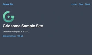 gridsome-sample-site.gif