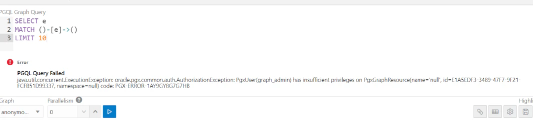 Oracle Graph Server And Client の認証 認可機能が実装されたので試してみた Qiita