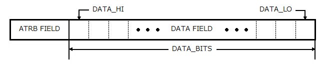 Fig.3 DATA_BITS DATA_LO DATA_HI Field