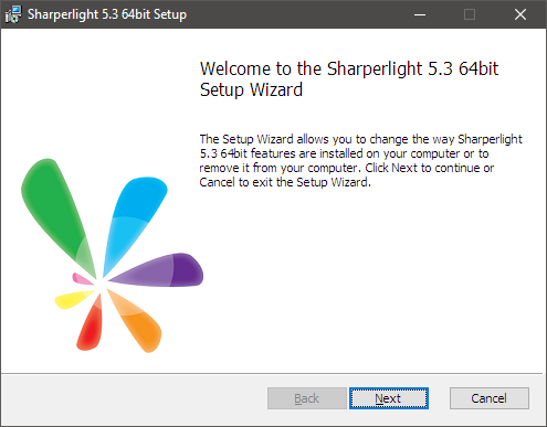 2022-02-18 Sharperlight 5.3 64bit Setup.png