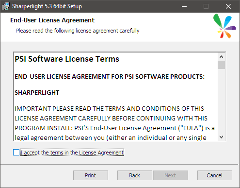 Qiita 2022-02-18 Sharperlight 5.3 64bit Setup Aggrement.png