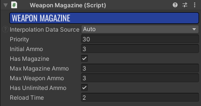 WeaponMagazineコンポーネント