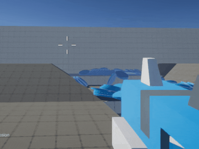 バースト発射デモ