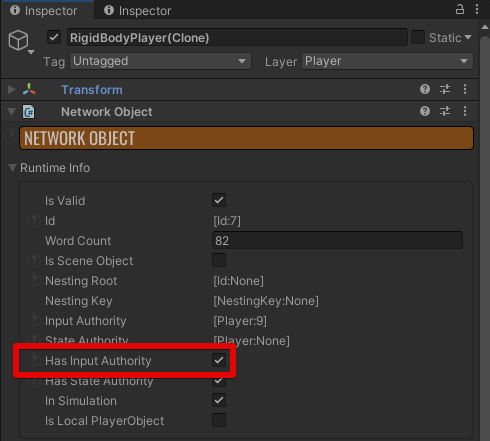 入力権限を持ったオブジェクト