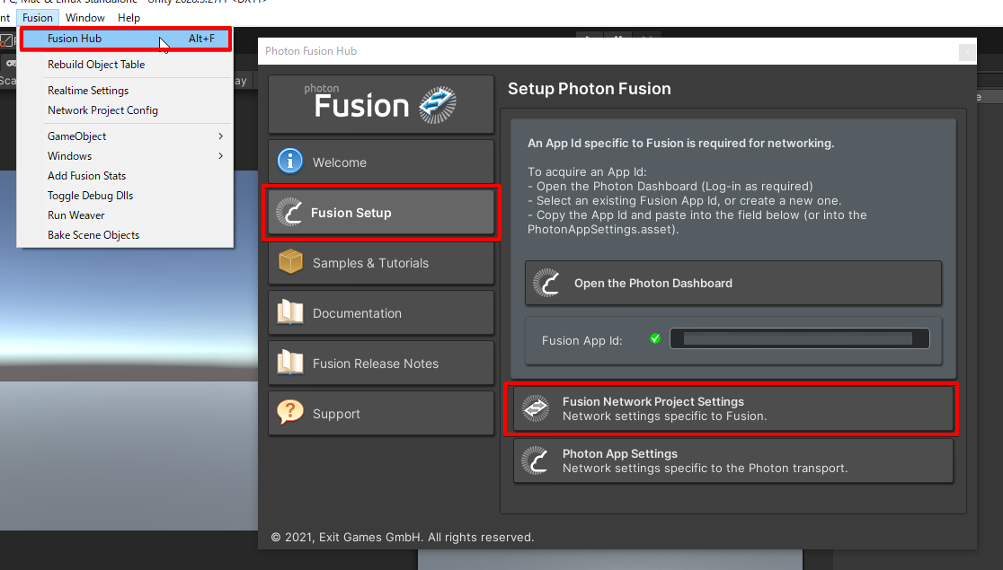 FusionHubからのコンフィグ表示方法