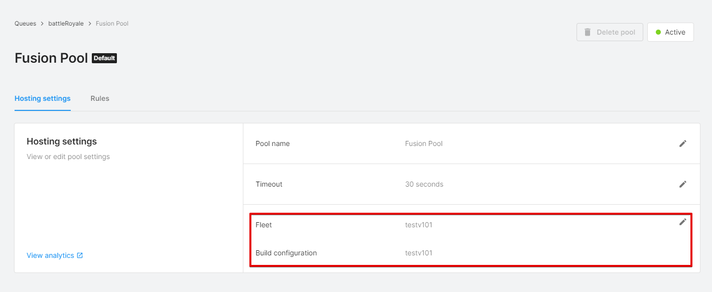 Matchmakerの設定箇所