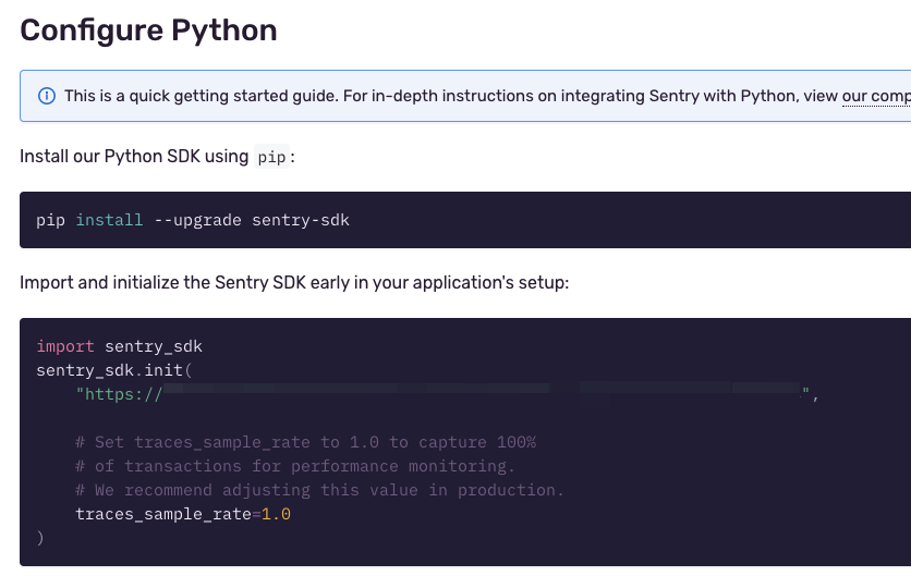 Configure Python