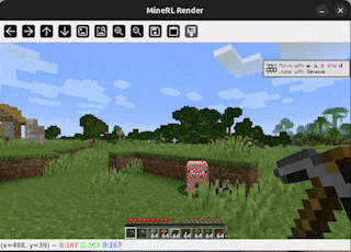 MineRLのプイレビュー