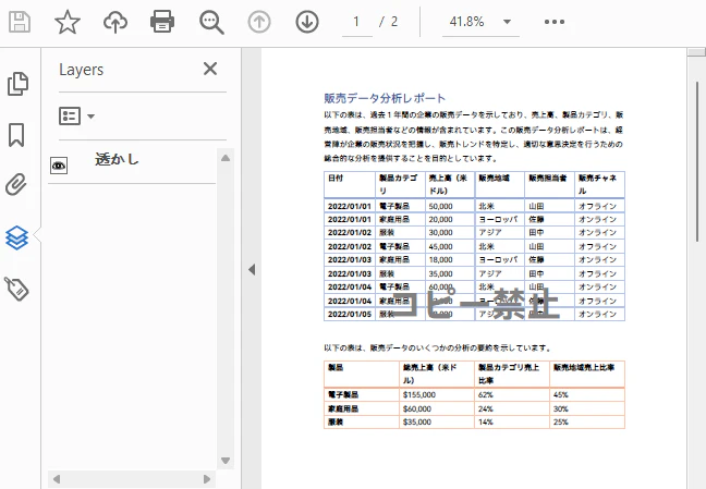 PythonでPDFにレイヤーを追加する