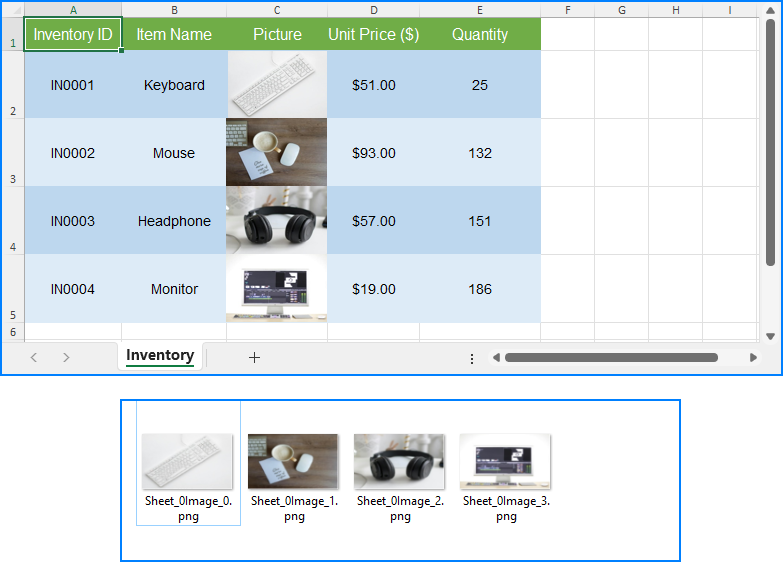 Pythonを使ってExcelワークシートから画像を抽出