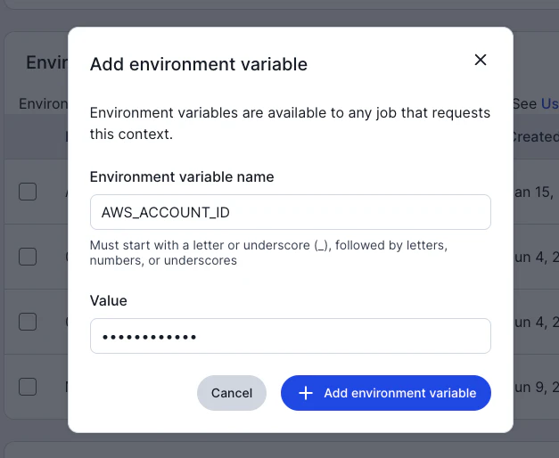 AWS_ACCOUNT_ID を追加