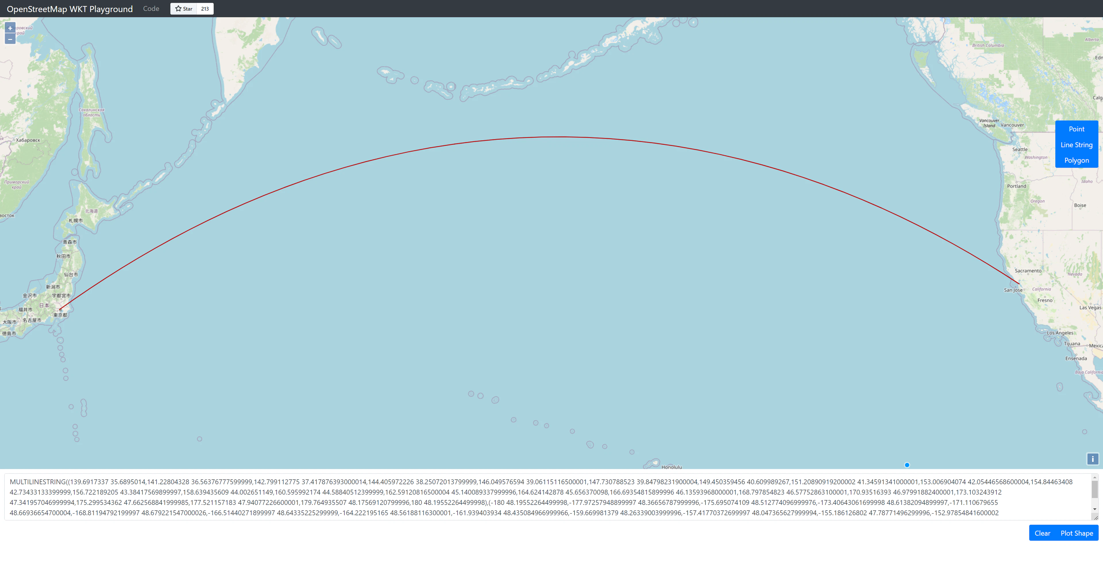 Result on OpenStreetMap