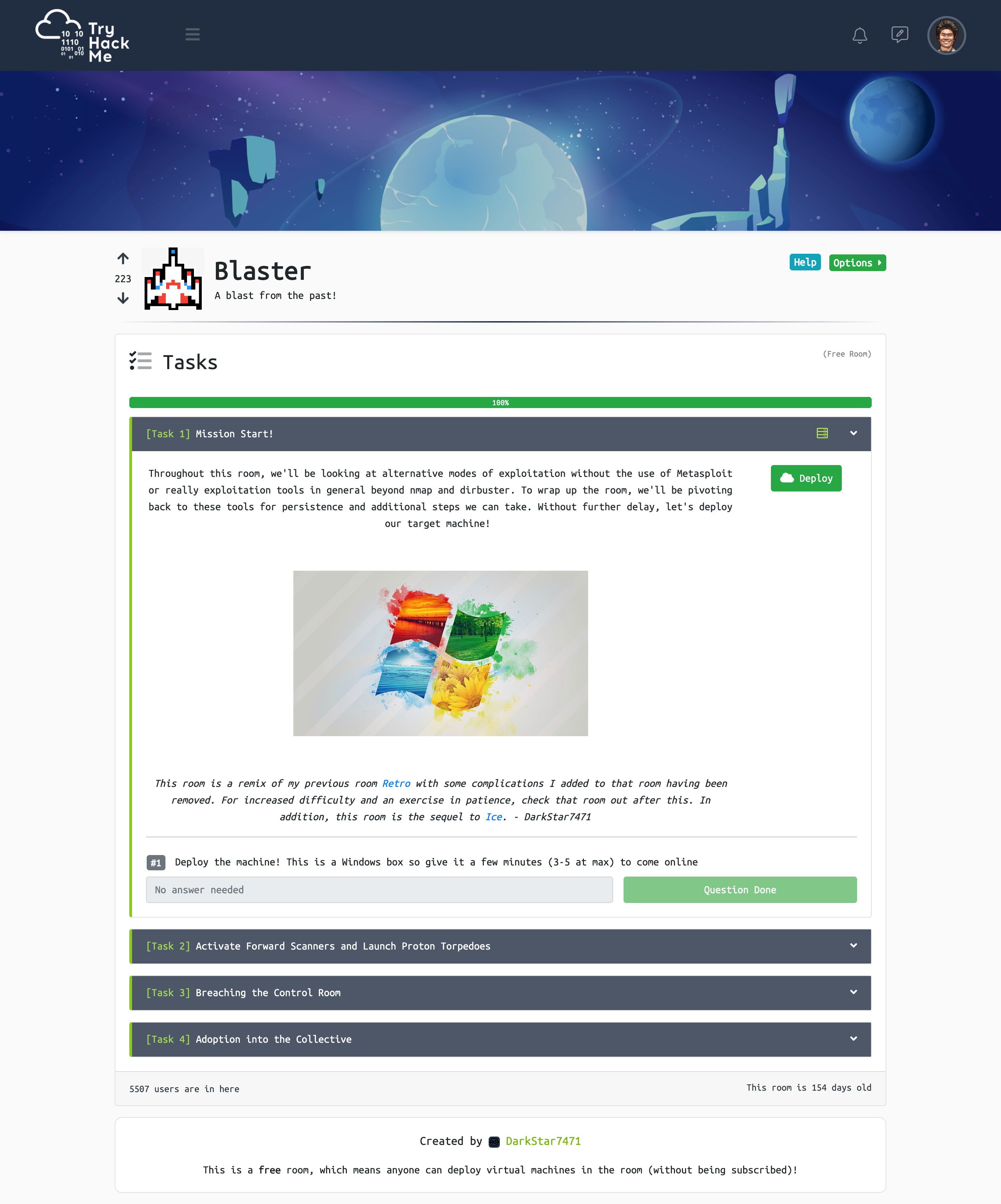 TryHackMe : Blaster — Writeup. Hello Everyone!, by rameshwreck