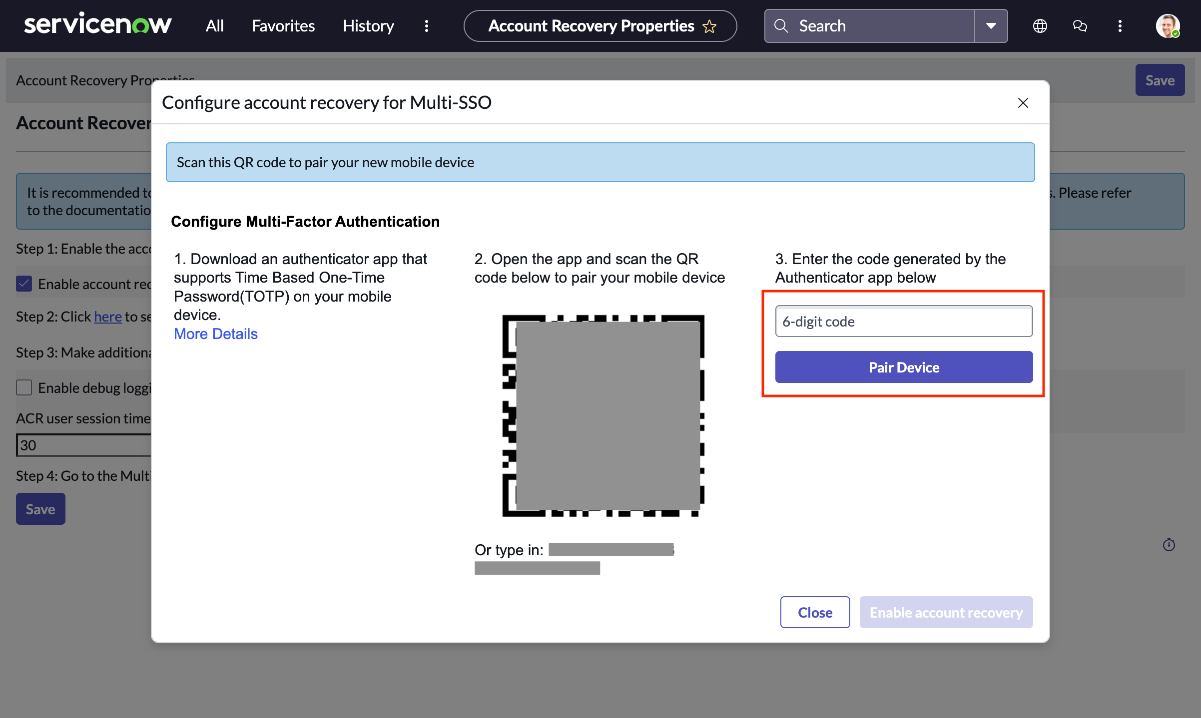 FireShot Capture 015 - Account Recovery Properties - ServiceNow - dev199945.service-now.com.png