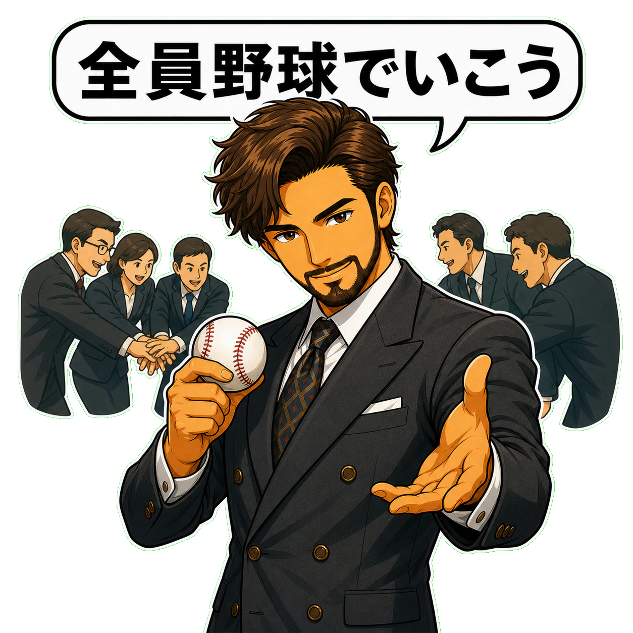 丸投げに見えた全員野球