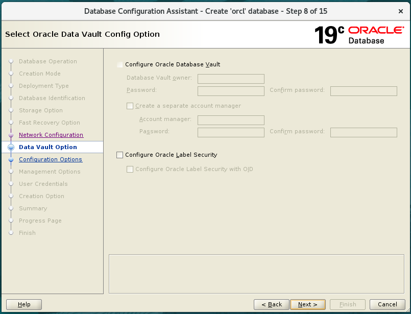 Oracle Database Install