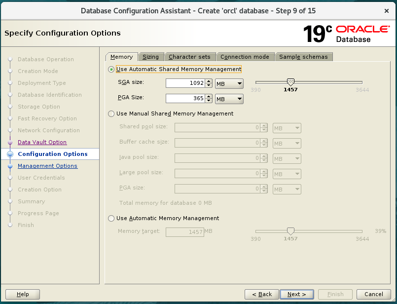 Oracle Database Install