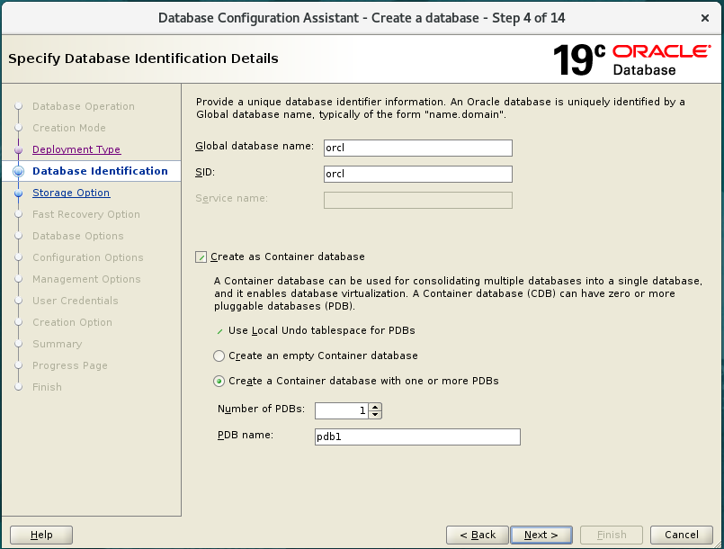 Oracle Database Install