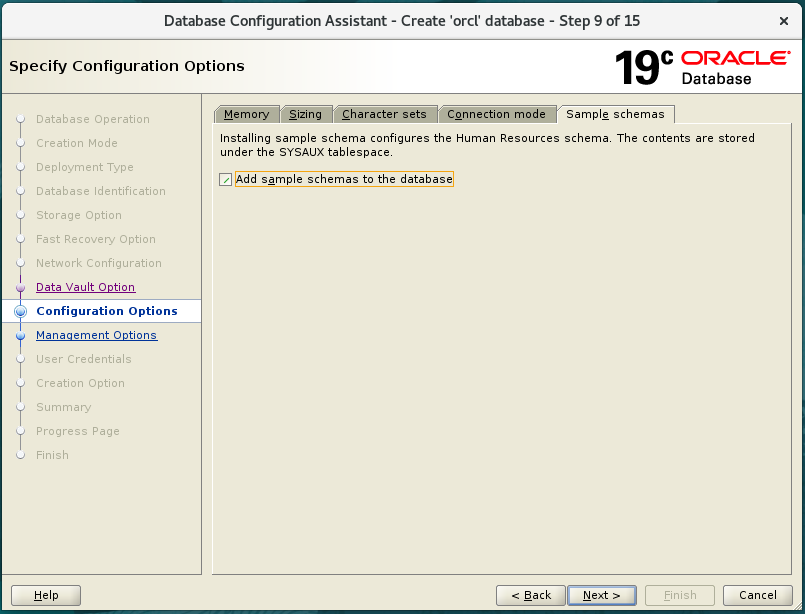 Oracle Database Install