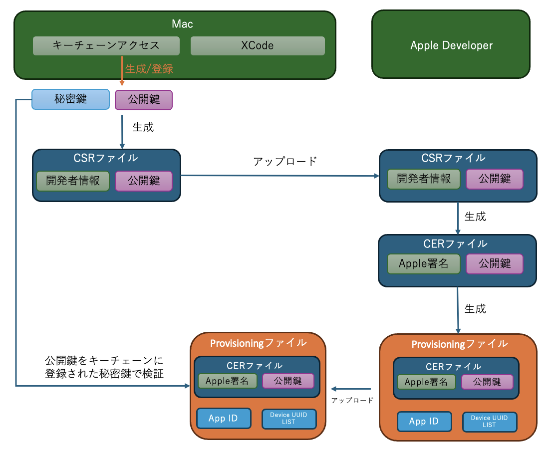 証明書と鍵の検証
