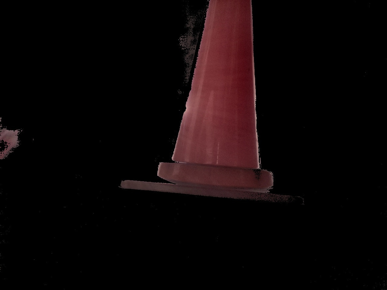 赤色を検出した画像