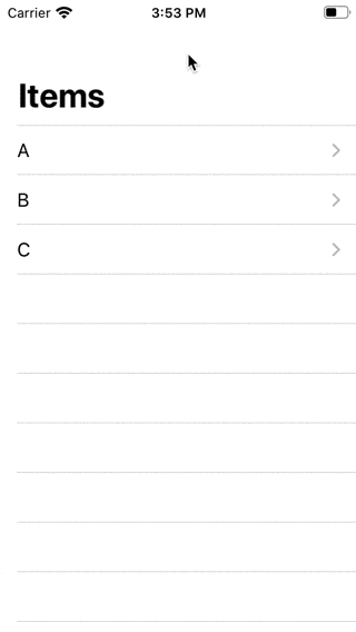 List rotate